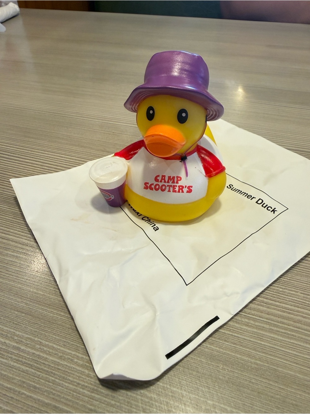Scooter Coffee Summer Rubber Duck 2026
